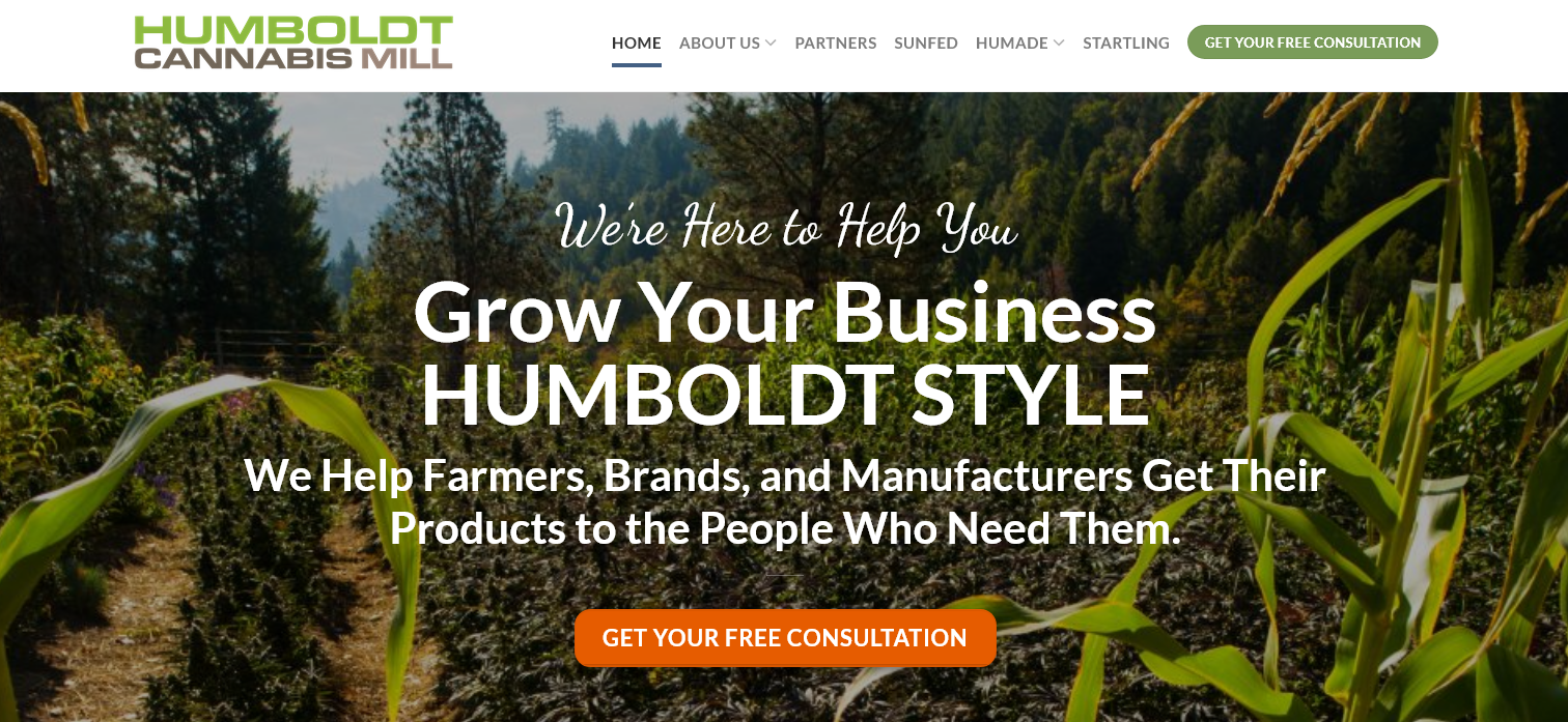 Humboldt Mill Website and Full Graphics